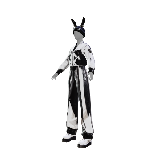 Outfit: Black and White Look