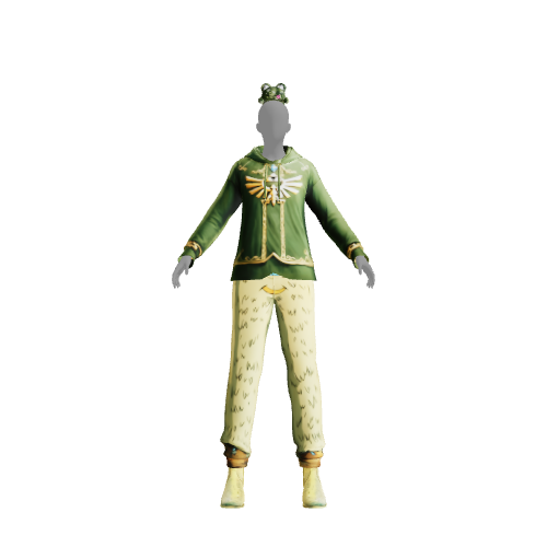 Outfit: froggy frog