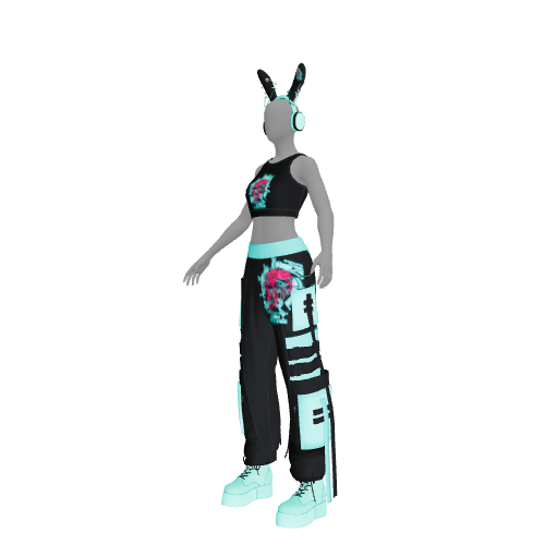 Outfit: cyberpunk 3