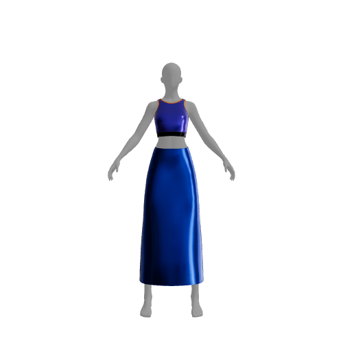 Outfit: half body cone 