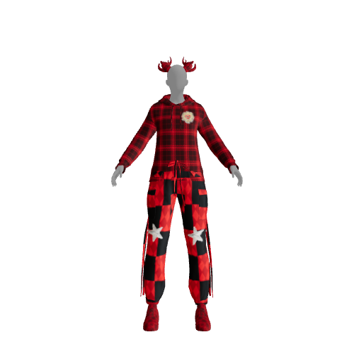 Outfit: hell red