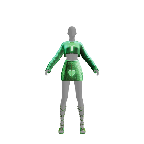 Outfit: VIBING GREEN