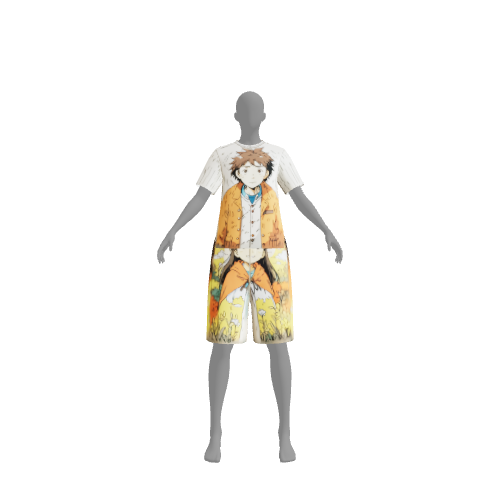 Outfit: Anime character body