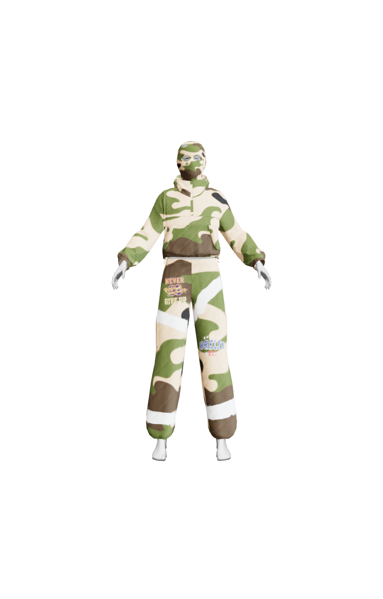 Outfit: milatry girl