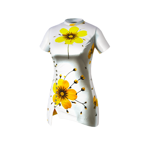 design - Mustard yellow small by Infang2008