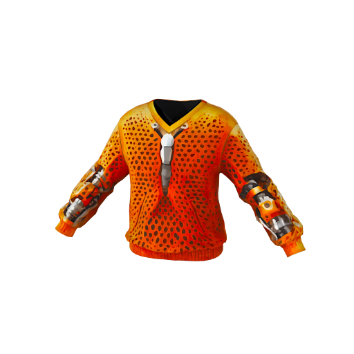 Design bush and tree orange