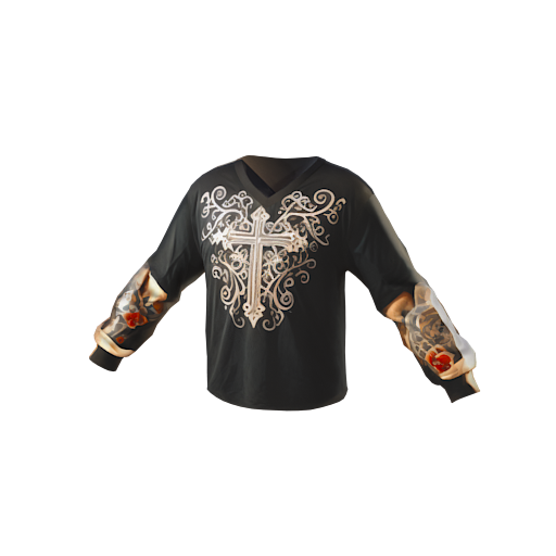 design - Black shirt Cross ta by JesseIsrael903