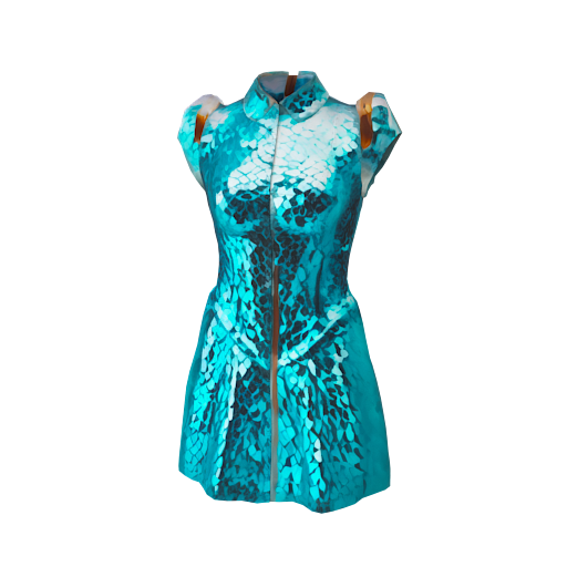 design - Super Glittery cyan  by Salsabeel