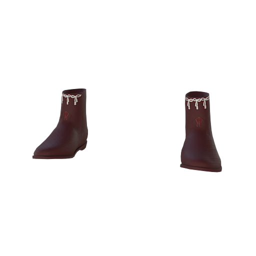 Design red blood shoes