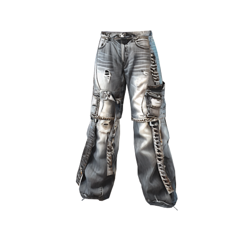 Design grey washed denim