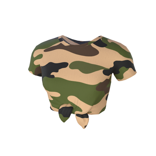 Design Camouflage croptop