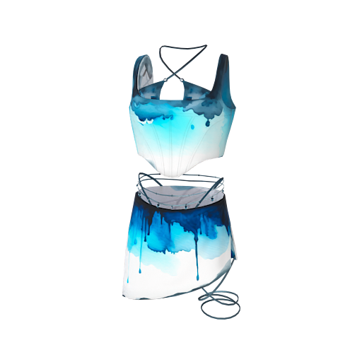 design - Blue with black and  by Obreanna2