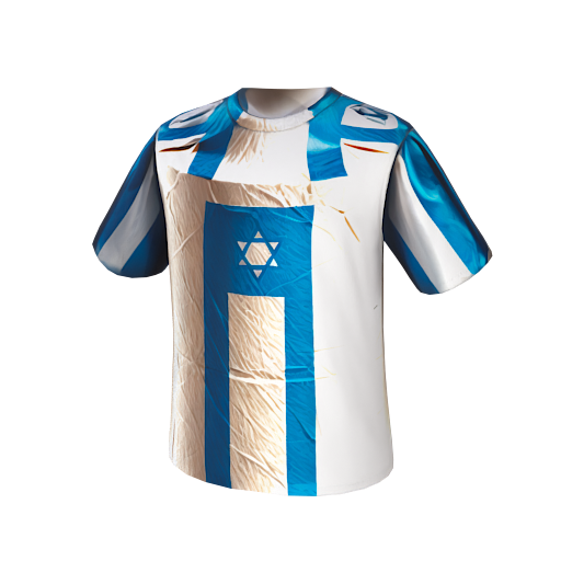 Design Israel Flag Toilet P