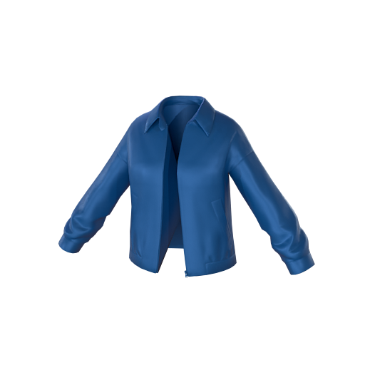 Design blue jacket