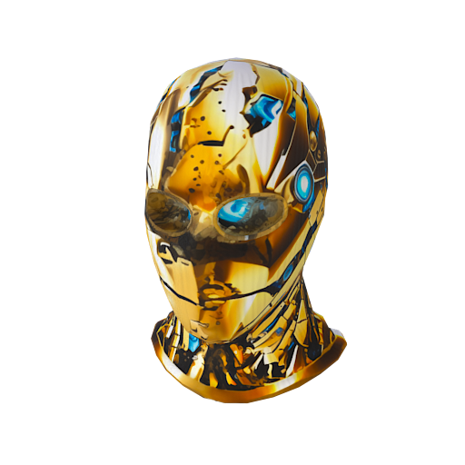 Design made of gold

