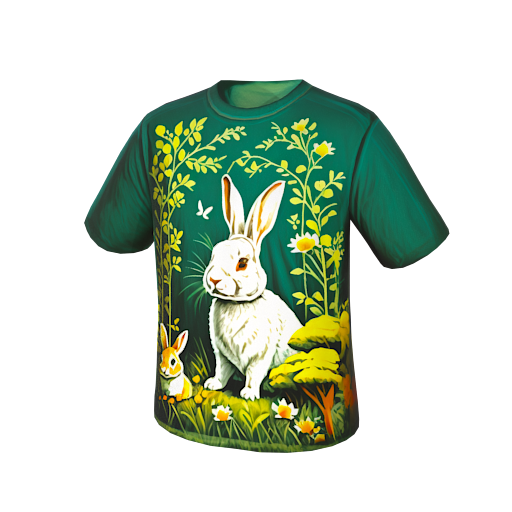 Design Camiseta verde de ma