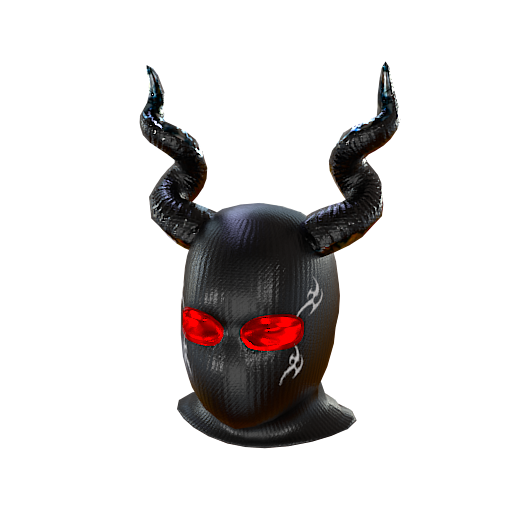 Design Black devil horns