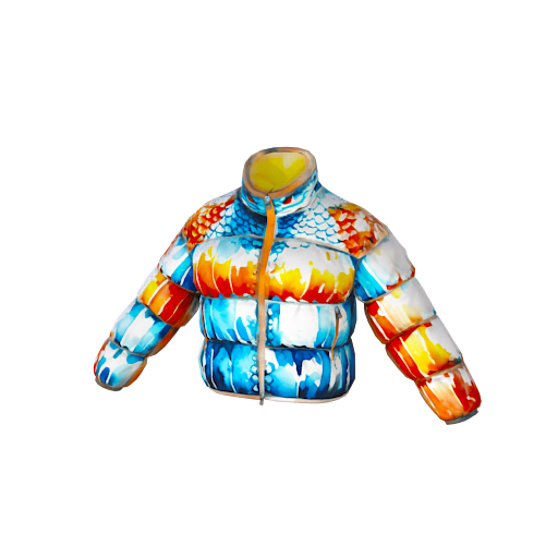 Design blue and red dragon 