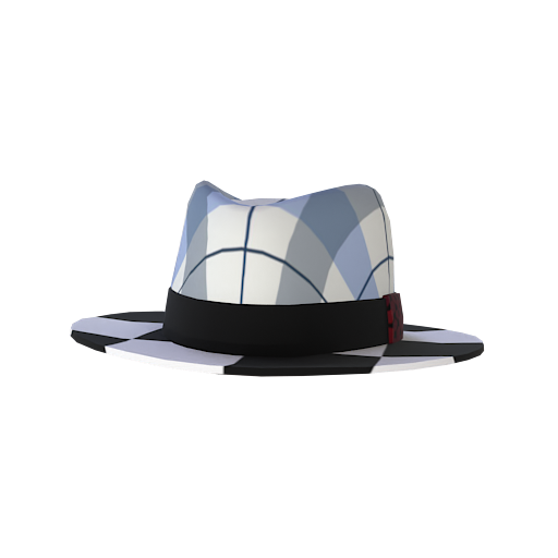 design-Black And White Hat by Pranaja