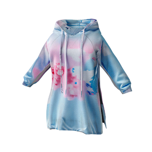 Design blue sky cotton cand