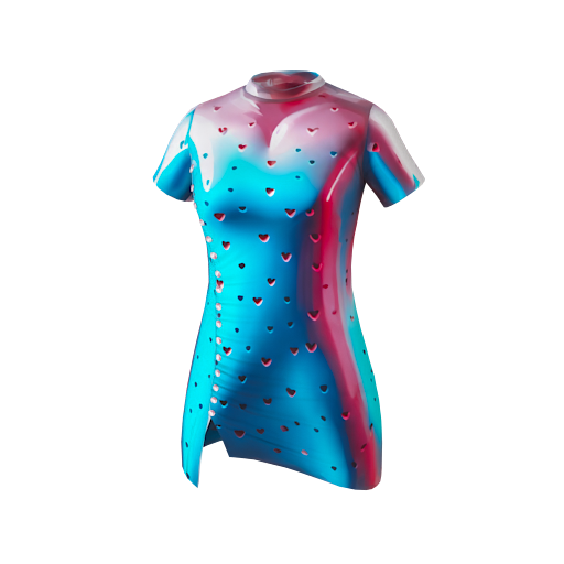 Design NEON PINK BLUE LOVE 