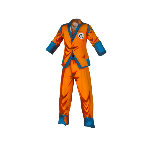 Design goku fight costume
