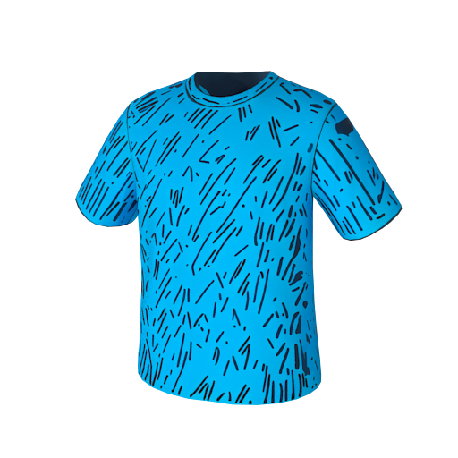 design - blue paint on it by love