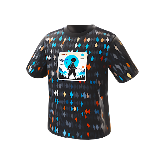 design - black with an anime  by oli360