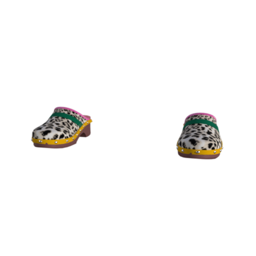 Design leopard clogs