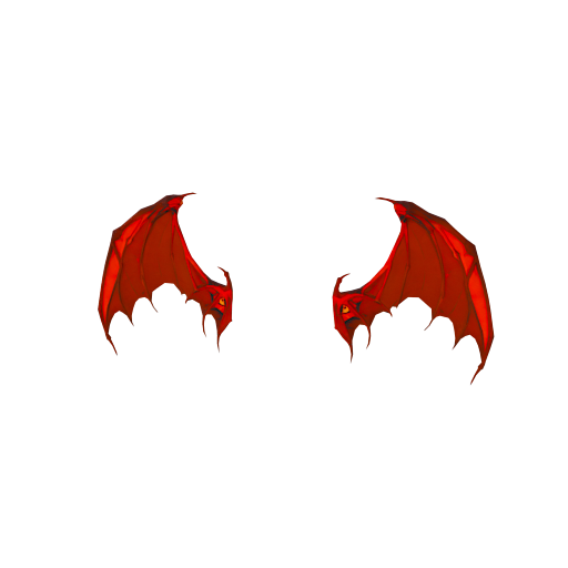 Design Fire red Demon Head 