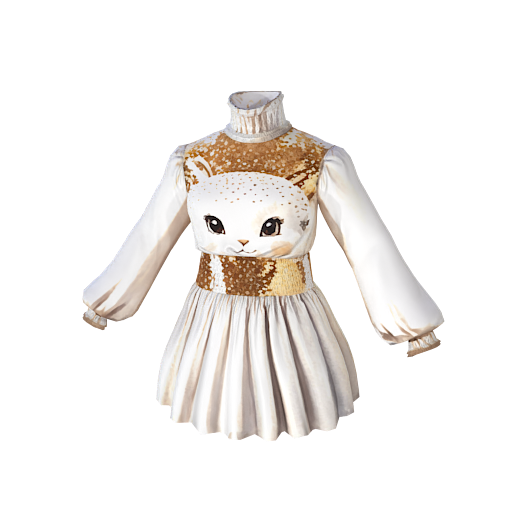 Design cute rabbit dress wi