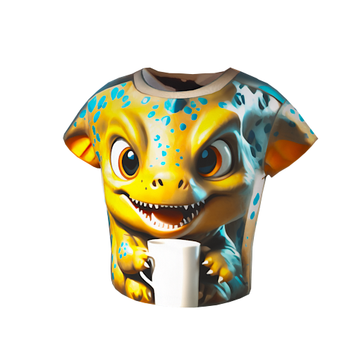 Design a Cute dinosaur hold