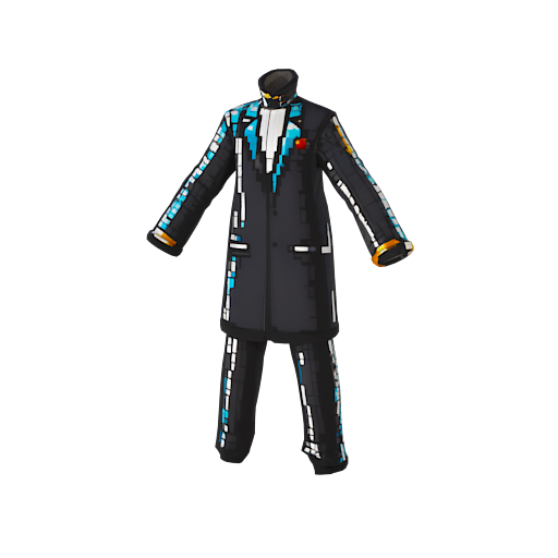 Design black suit gentle me