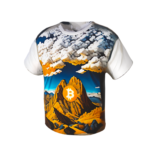 design-Tshirt with bitcoin  by Alskdws