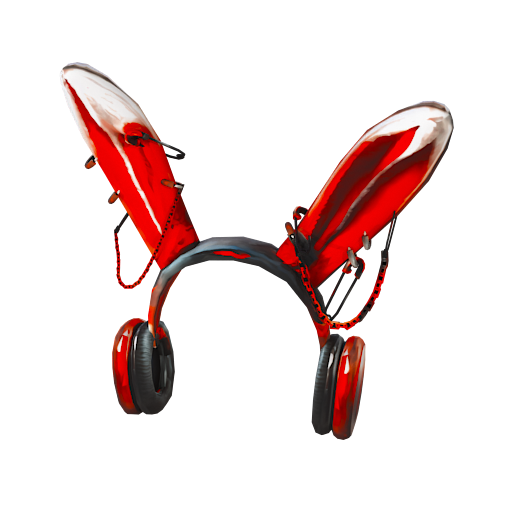 Design BLACK AND RED BUNNY 