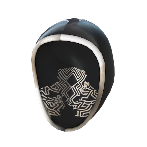 Design Black balaclava with