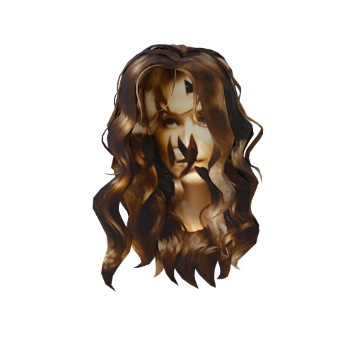 design - brown scary hair by hafosati