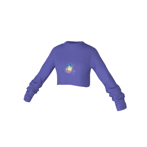 Design galaxy blue shirt