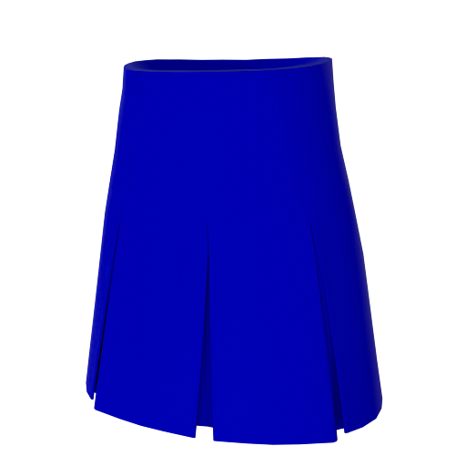 Design Blue Midi Shirt