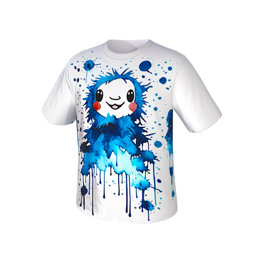 Design A white shortsleeved