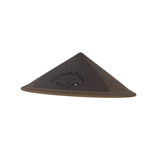 ALTAVA - Design : Black samurai hat by BloodKitsune717