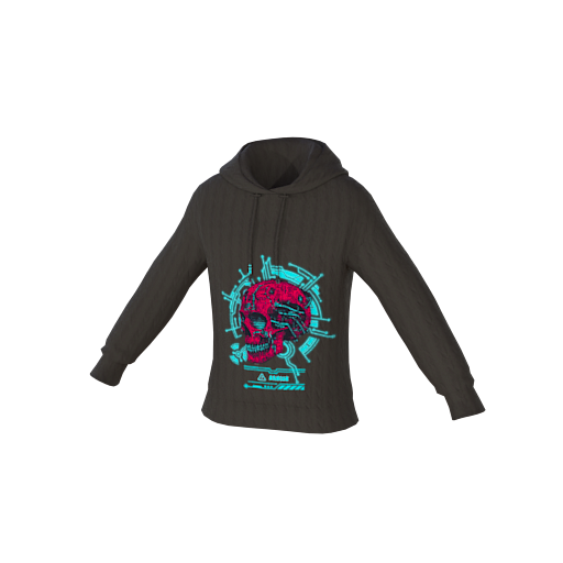 Design skull hoodie