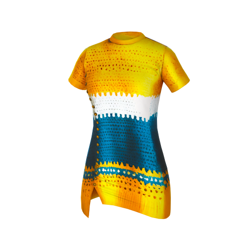 Design Cor roxa com amarelo