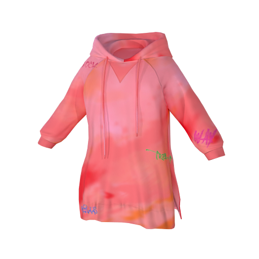 Design Pink hoodie