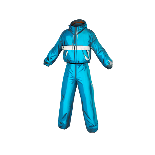 design - Blue parachute jumps by Periastron