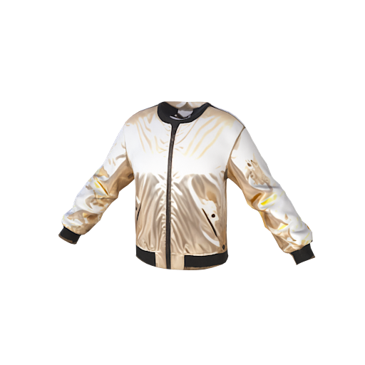 Design Satin bomber jacket 