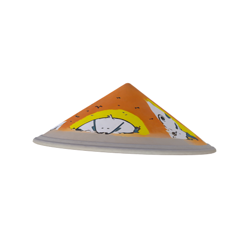 Design a big round halo