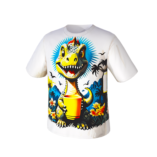 Design white tshirt with a 