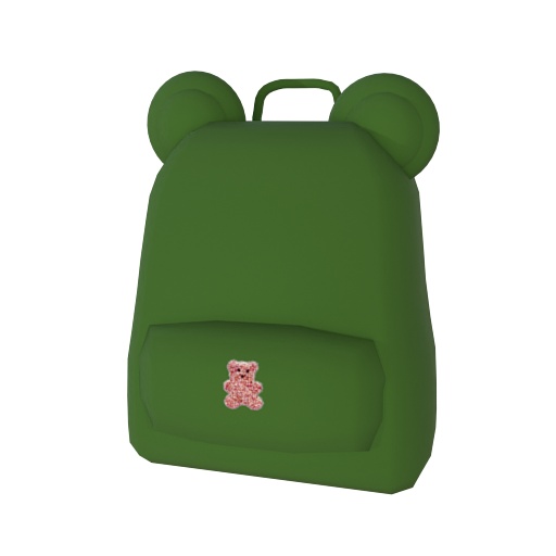 Design Green Bear Bag