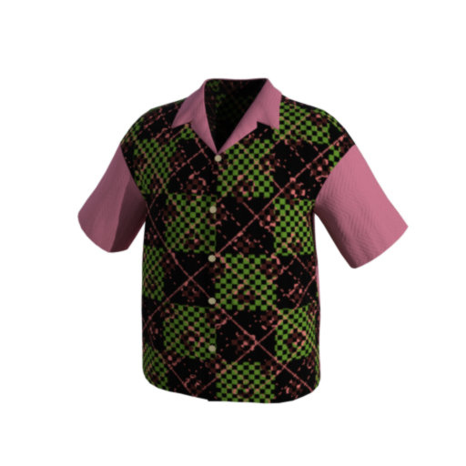 Design check shirt